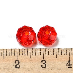 Perle di vetro k9 trasparenti&nbsp;GLAA-E048-02-01