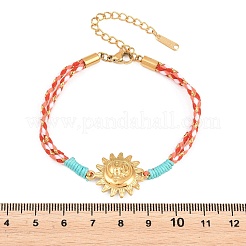 Gliederarmbänder aus 304 Edelstahl&nbsp;BJEW-K303-02B
