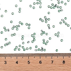 トーホー 11/0ラウンドビーズ  日本製シードビーズ  （シルバーの裏地付きセロリ2202)個  11/0  2.2mm  穴：0.8mm  約1110個/10g&nbsp;X-SEED-TR11-2202