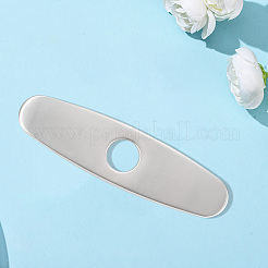 Овальные заглушки для отверстий под смесители из нержавеющей стали STAS-WH20001-18C-P