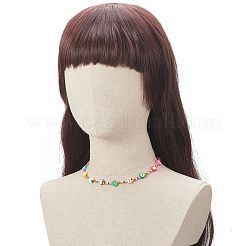 Collana di perline di arancia&nbsp;NJEW-JN04158