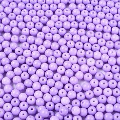 Непрозрачная выпечка окрашены стеклянные бусины DGLA-T004-02L