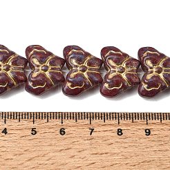Perles en verre peintes&nbsp;GLAA-Z021-03