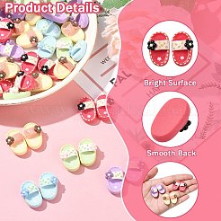 Кабошоны из непрозрачной смолы CRES-CJ0001-75