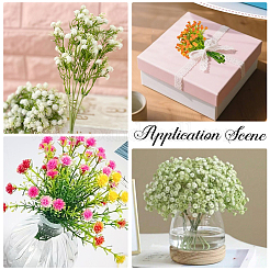 Fiore artificiale di plastica&nbsp;AJEW-SP0004-74A