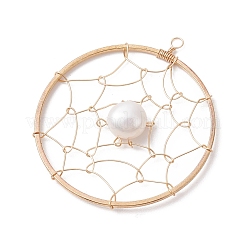 Подвески из натурального пресноводного жемчуга PALLOY-JF02653-03