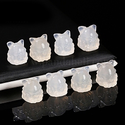 Натуральный агат янь-юань резные бусины в виде девятихвостой лисы PW-WGF640A-01