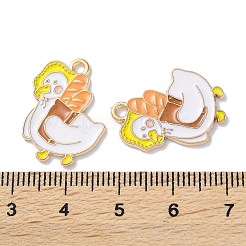 Emaille Anhänger Legierung&nbsp;ENAM-O001-08C-G