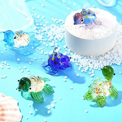 5 шт. 5-цветные подвески и дисплеи ручной работы в стиле лэмпворк&nbsp;LAMP-CJ0002-26