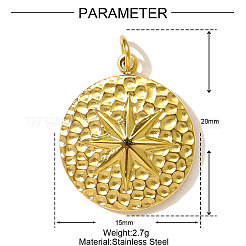 Подвески из нержавеющей стали 304&nbsp;STAS-OY001-34G