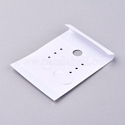 Пластиковые карты дисплея ювелирных изделий DIY-K032-11