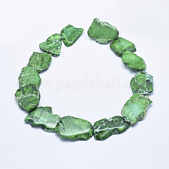 Натуральный имперский бисер из яшмы&nbsp;G-E444-11