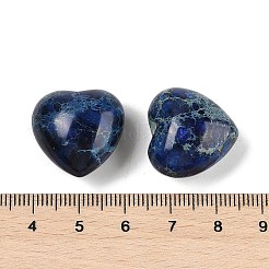 Окрашенный натуральный императорский яшмовый сердечный пальмовый камень&nbsp;G-Q021-03A