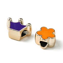 40 шт. 8 стиля уф-покрытие акриловые европейские бусины OACR-FS0001-55