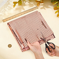 Полиэфирная ткань с блестками&nbsp;AJEW-WH0348-452D