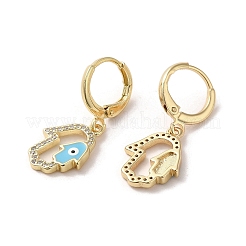 Hamsa-Hand mit bösem Blick&nbsp;EJEW-Q797-22G-02