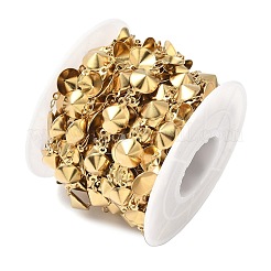 Цепочки из нержавеющей стали 304 со стразами&nbsp;CHS-K023-08A-G