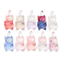 Leuchtende Cabochons aus transparentem Harz&nbsp;X-CRES-L045-17