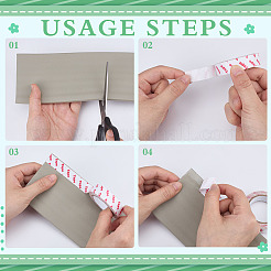 Бампер из нитрил-бутадиеновой резины&nbsp;DIY-WH0678-110B