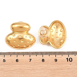 Melting Styles Ohrstecker aus Edelstahl 304 für Damen&nbsp;EJEW-F415-02G-04