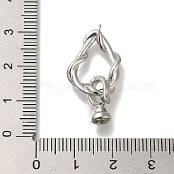 Латунь раз по сравнению с застежками&nbsp;KK-H480-18P