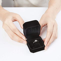 Квадратные бархатные кольца VBOX-WH0002-01C