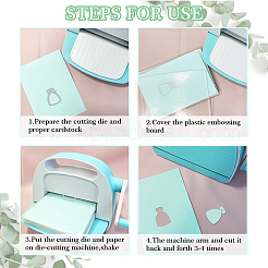 Углеродистая сталь разрезает трафареты DIY-WH0309-1933