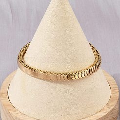 Браслеты-цепочки из нержавеющей стали 304 для женщин BJEW-Z143-16G