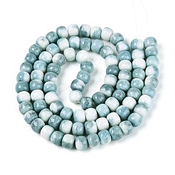 Colliers de perles de verre teintées à effet ombré&nbsp;GLAA-N067-01A-04