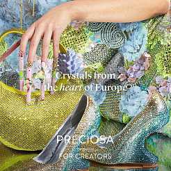 Preciosa® maxima crystal без горячей фиксации плоские камни&nbsp;Y-PRC-NSS10-30010-200