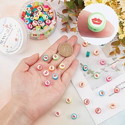 Полимерной глины ручной работы бисер нитей CLAY-SC0001-26