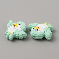 Экологически чистые силиконовые шарики для пищевых продуктов для птиц&nbsp;LS-SIL-WH0018-003H