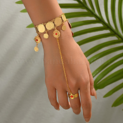 Винтажные браслеты-кольца из латуни в ближневосточном стиле для женщин KF3755