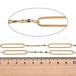 304 Edelstahl emaillierte ovale Gliederketten&nbsp;CHS-K021-15G-07