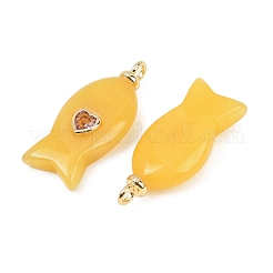 Pendentifs teints en jade blanc naturel&nbsp;X-G-Z134-06G-01