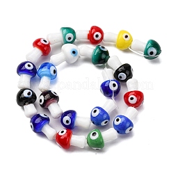 Ручной сглаза бусины бисер нитей&nbsp;LAMP-S069-01D