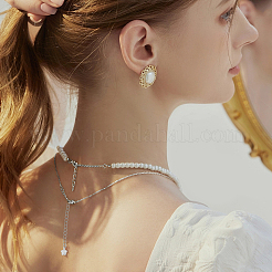 24 шт. 8 стиля латунных удлинителей цепи&nbsp;KK-GA0001-52S