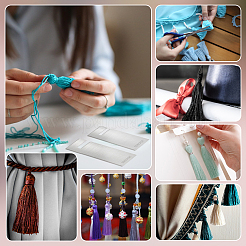 5 шт. 5 стиля инструмента для изготовления кисточек из нержавеющей стали&nbsp;DIY-BC0015-48