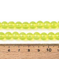 Выпечка окрашенные стеклянные бусины пряди&nbsp;DGLA-Q023-8mm-DB20