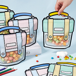 Wiederverschließbare Plastikbeutel im Cartoon-Stil&nbsp;ABAG-SP0001-02E