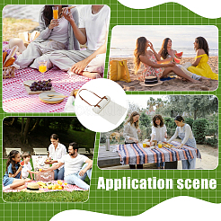 Stuoia da picnic in policotone&nbsp;AJEW-WH0816-381B