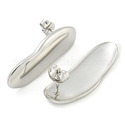 Некорневая нержавеющая сталь 304 серьги-гвоздики для женщин&nbsp;EJEW-S227-41P