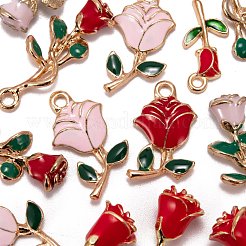 Подвески из сплава эмали 24шт 6 стиля ENAM-LS0001-67