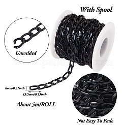 Овальные бордюрные цепи из оксидированного алюминия CHA-TA0001-13