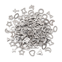 120 шт. 12 стиля кабошонов из нержавеющей стали 304 STAS-TA0002-71