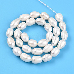 Нити из натурального культивированного пресноводного жемчуга PEAR-N012-08P-01