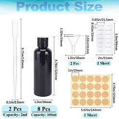 Бутылка с откидной крышкой для животных&nbsp;AJEW-GF009-91B