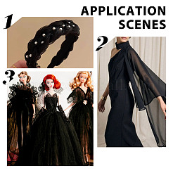 Шифоновая ткань DIY-WH0589-87B