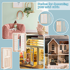 2 стиль деревянная дверь&nbsp;AJEW-OC0013-60