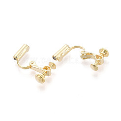 Латунный винт клипсы серьги выводы&nbsp;KK-N229-01B